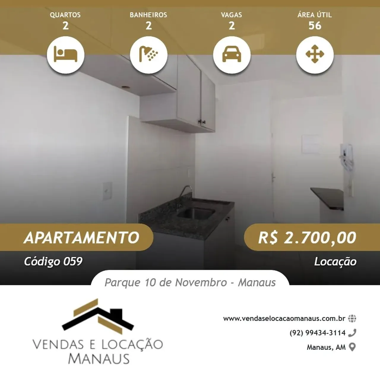 Aluguel R$ 2.700,00 Condomínio Predilleto - Parque Dez Novembro