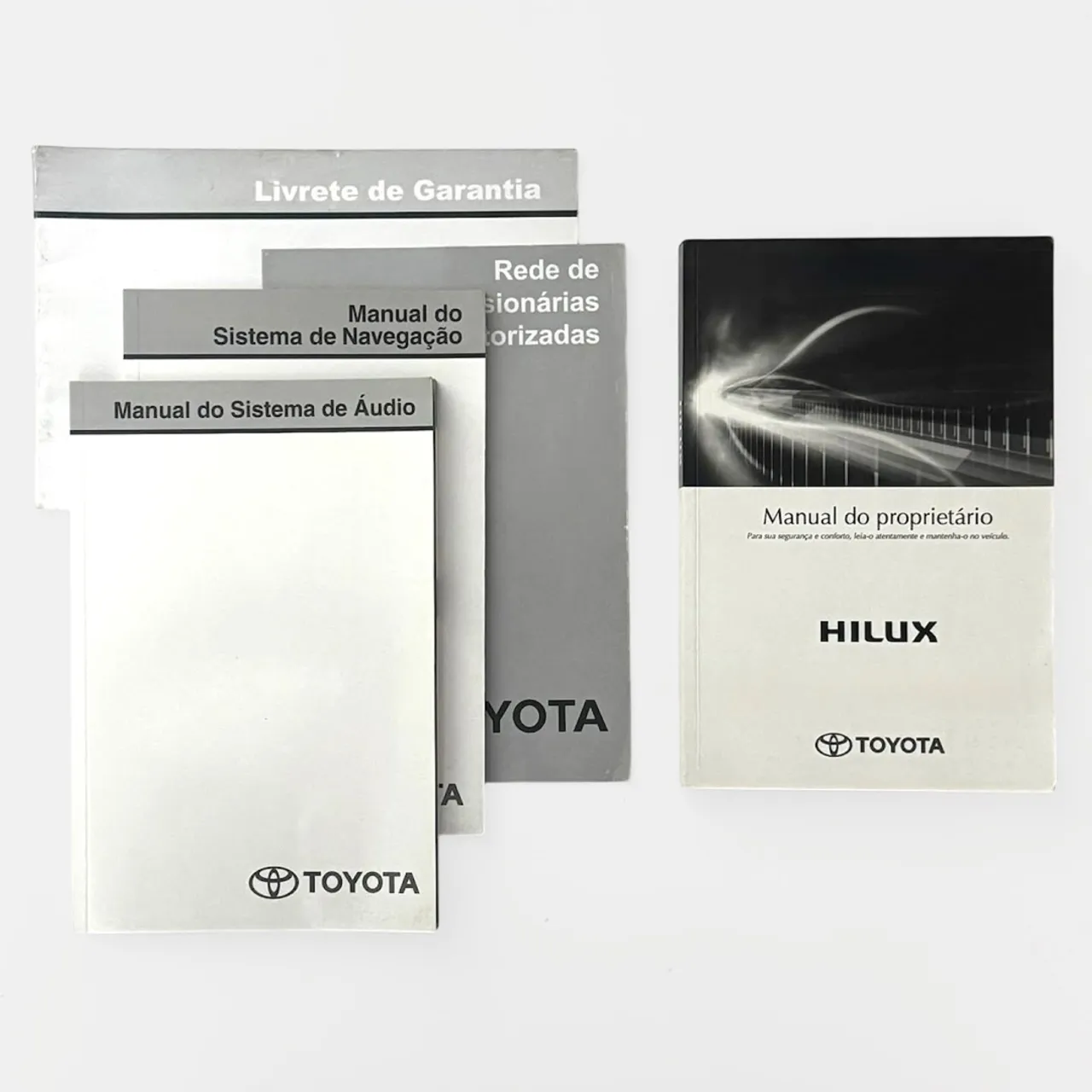 Manual Proprietário Toyota Hilux 2012 2013 - Completo E Original