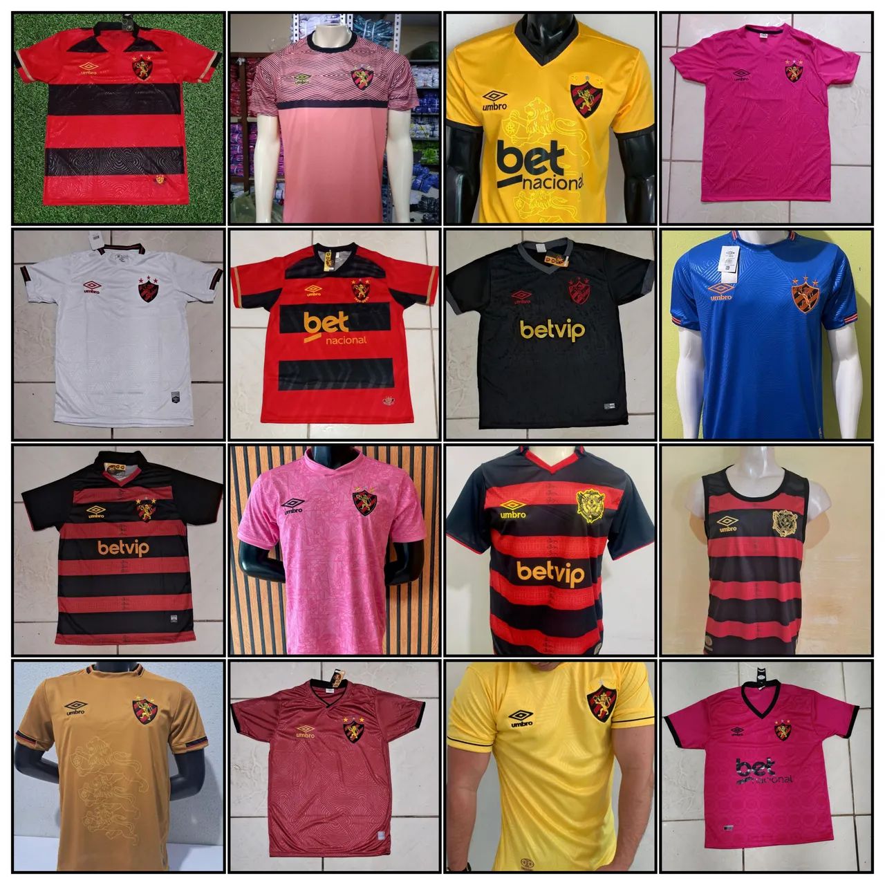 Camisas do sport vários modelos
