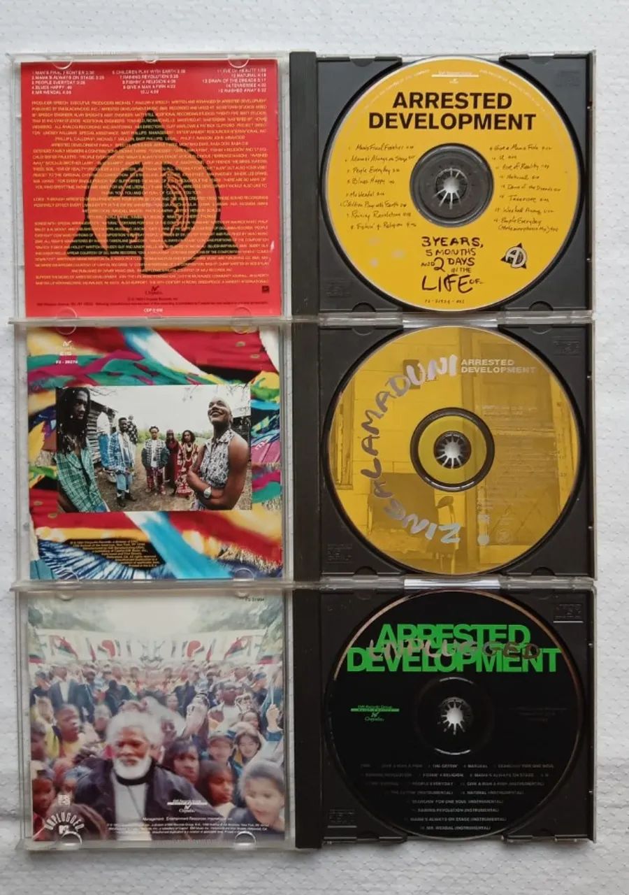 Lote 3 CDs - Arrested Development - Foto 2