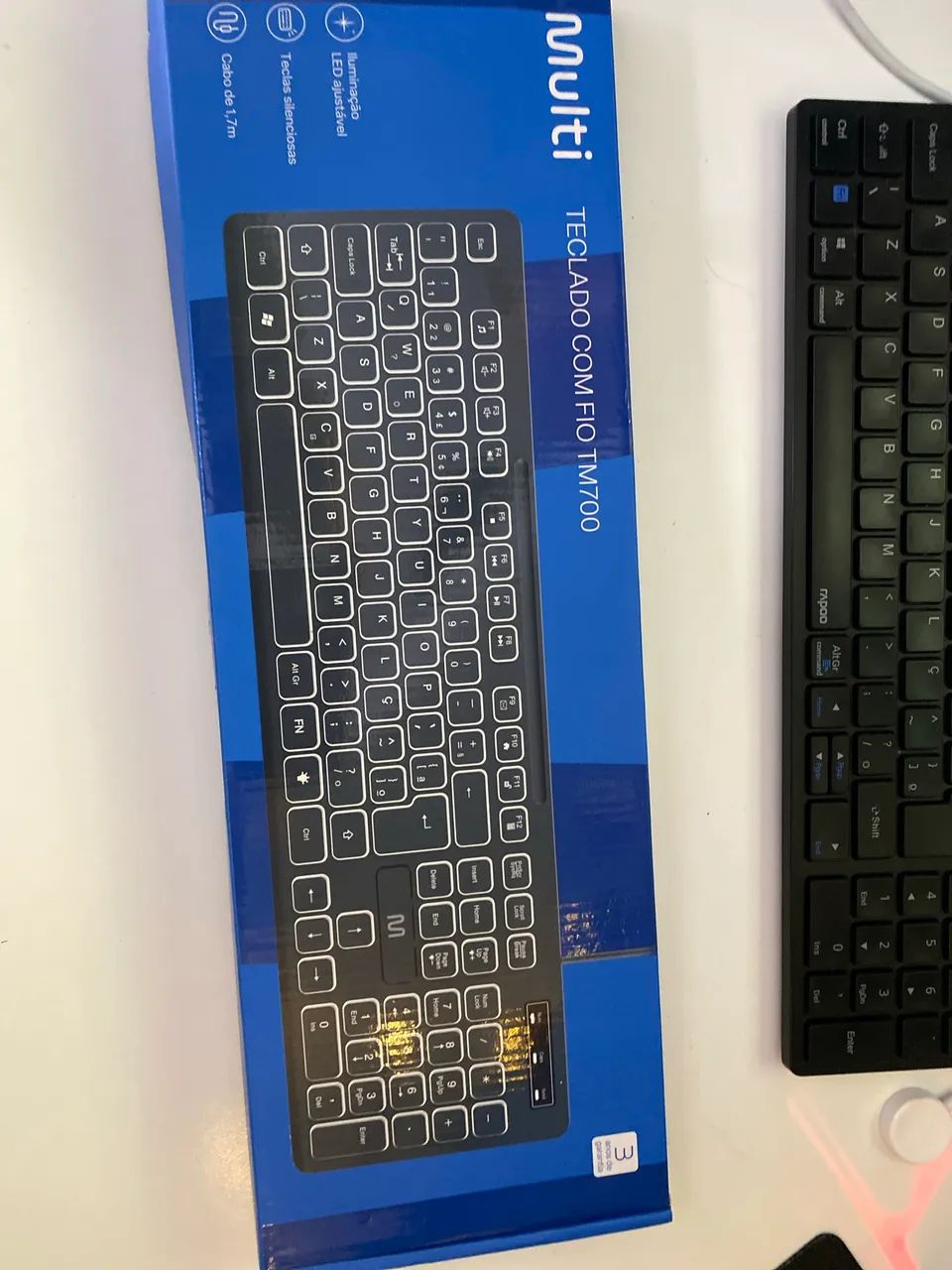 Teclado Multilaser Retroiluminado 64167709870723122