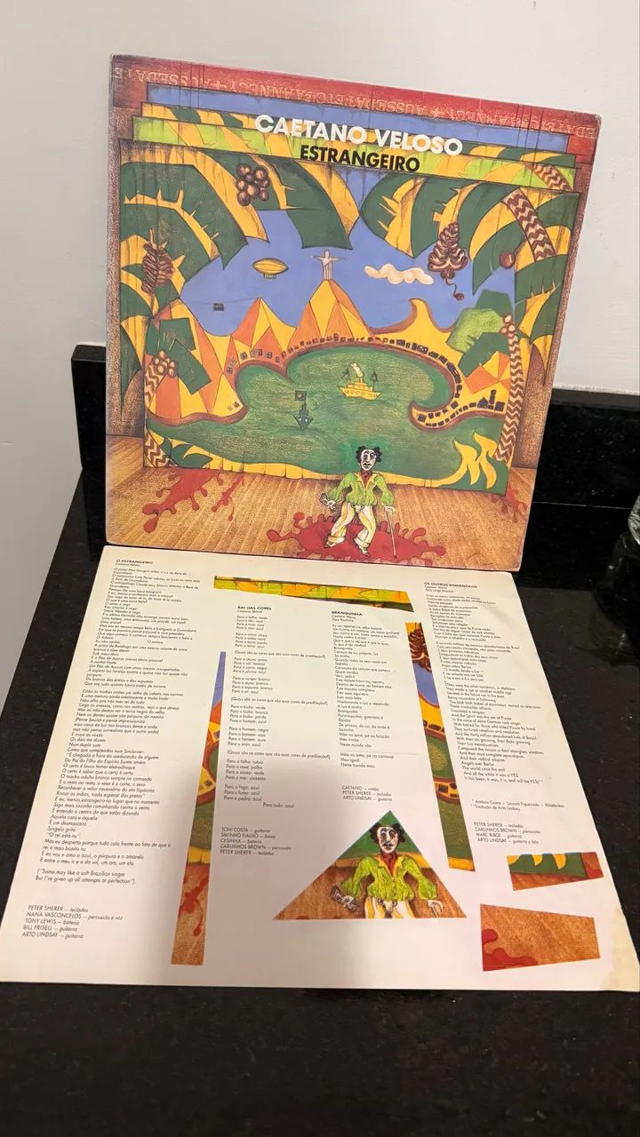 Vinil ?o estrangeiro? de Caetano Veloso - Foto 2