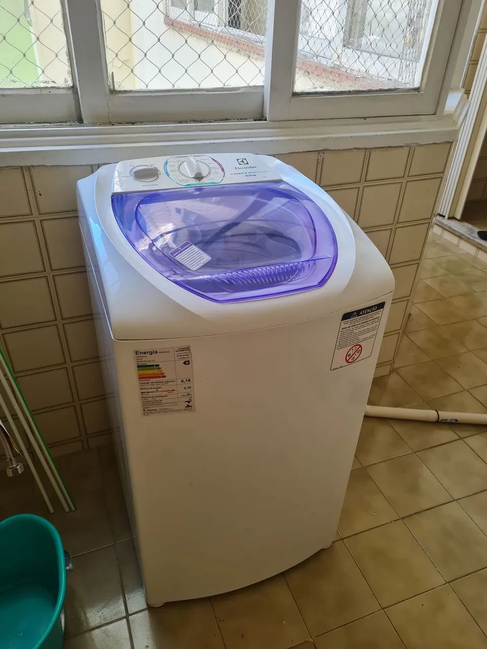 Lava roupas electrolux 6kg 127V turbo economia