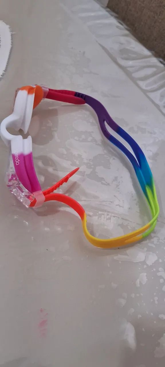 Imperdível óculos speedo junior II para a sua princesinha nadar  - Foto 2