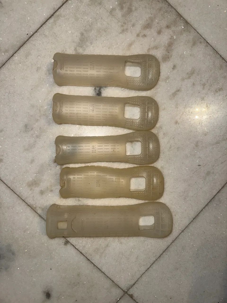 Capa de silicone de controle wii originais (lote) - Foto 2