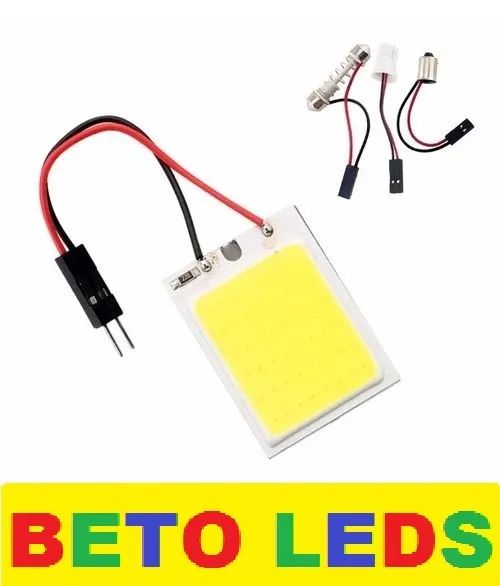 Placa De Led 12v Para Interno De Carros