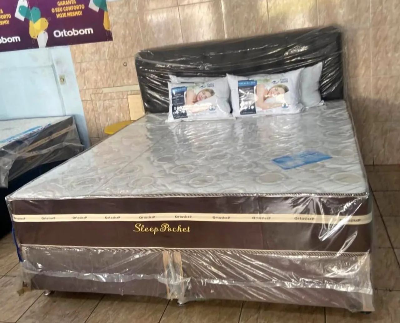 Cama super king conjunto completo 