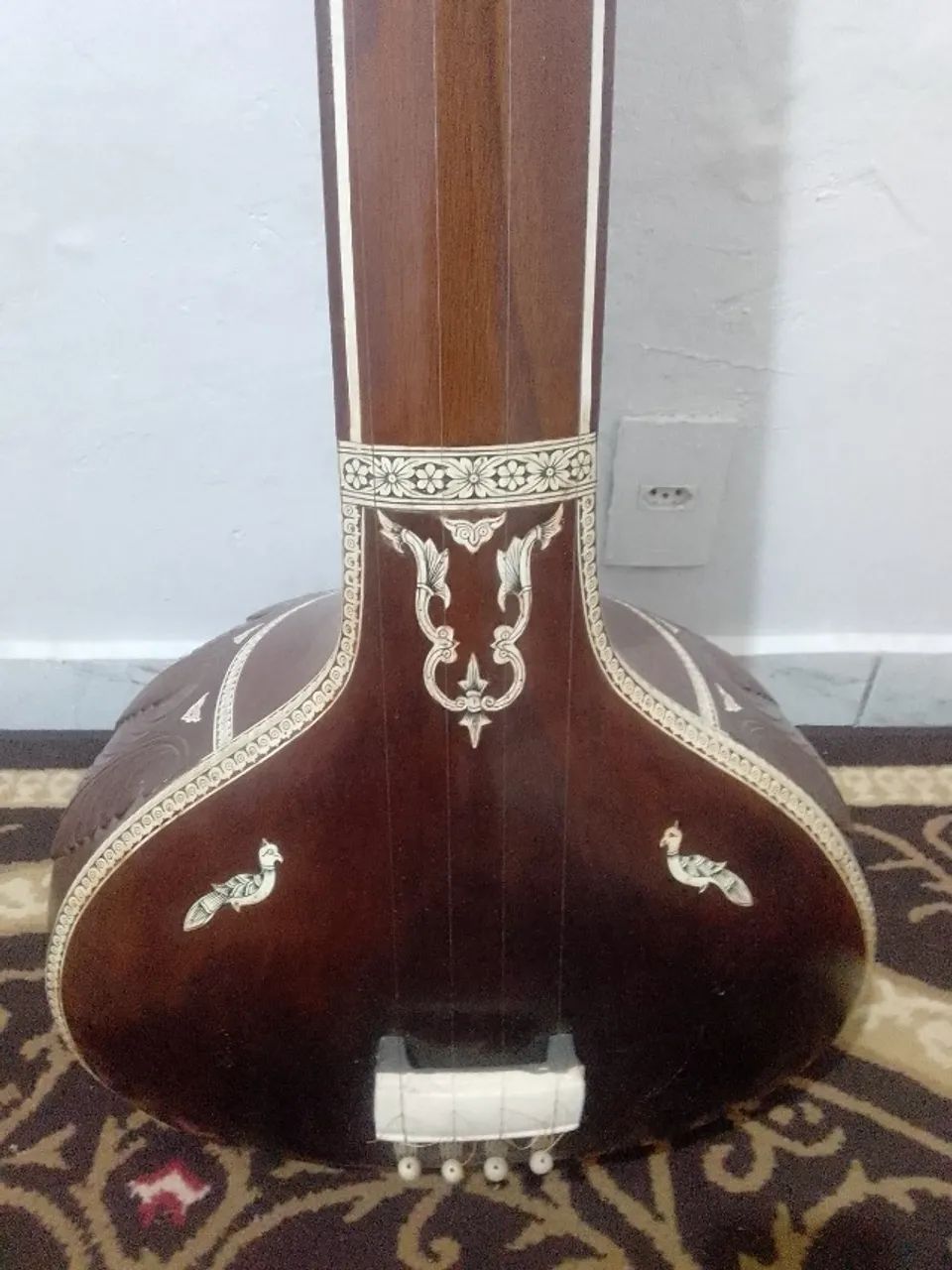 Tanpura - Instrumento musical indiano - Foto 4