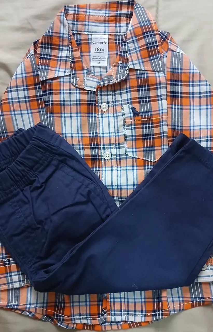 Conjunto Intantil Carters - 18 meses - Foto 3