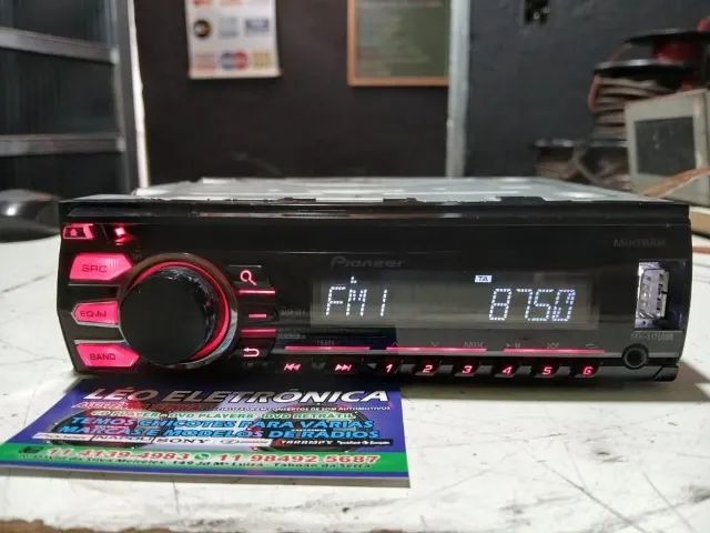 PIONEER DEH-X1750UB BLUETOOTH AUX - Foto 4