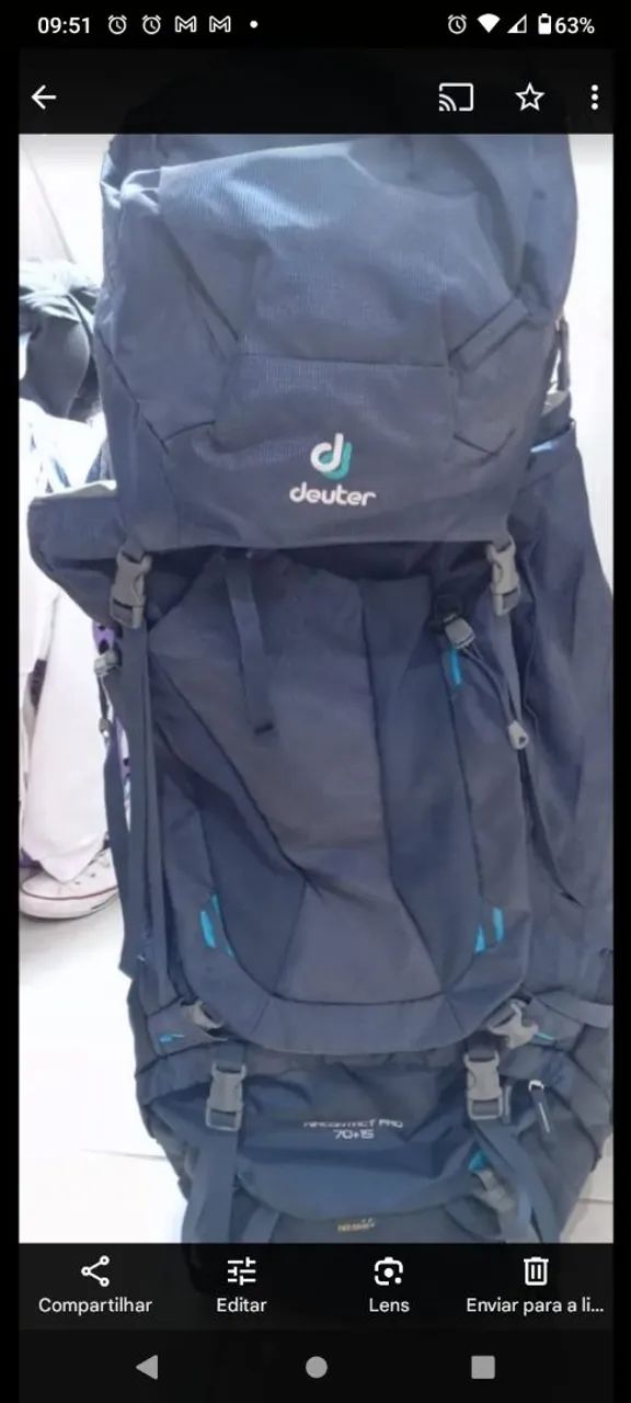 Mochila Deuter Aircontact Pro 70+15L - Foto 5