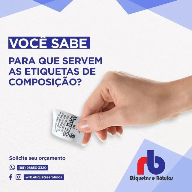Etiquetas de Composição - Foto 3