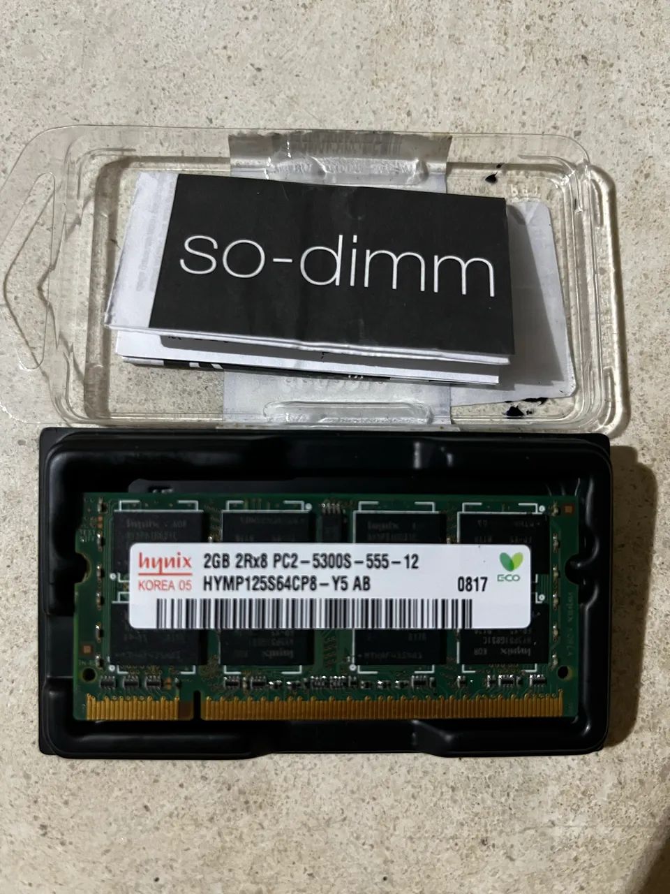 2GB RAM Memory64396502756610121