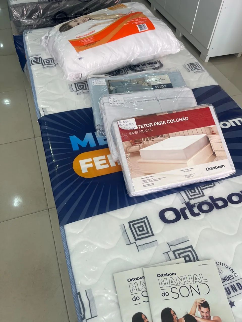 Colchão e Cama Ortobom - D23, D28, D33 e D45 Solteiro e Casal // Cama, Cama Box e + - Foto 2