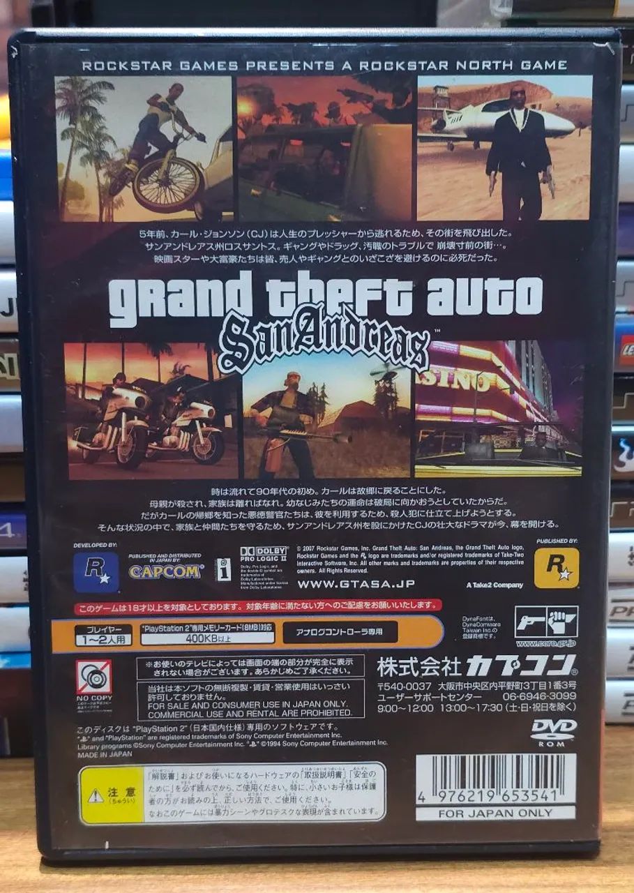 Jogo GTA San Andreas para PS2 Original e Completo  - Foto 2