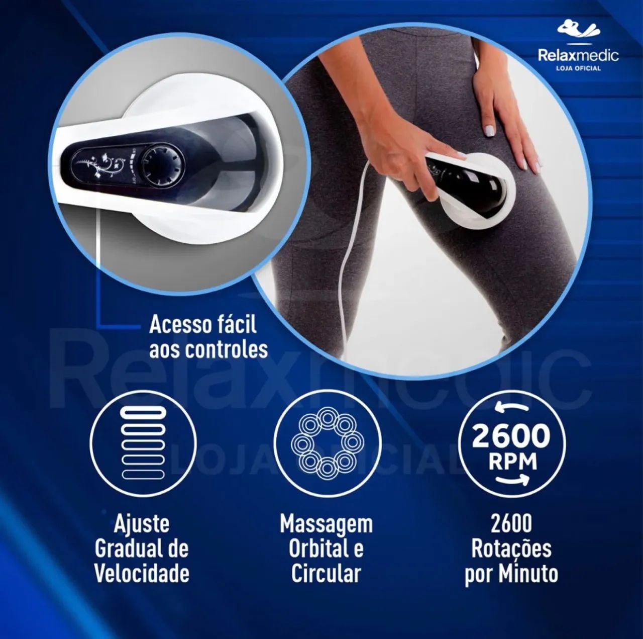 Massageador - RelaxMedic Orbit Massage - Foto 5