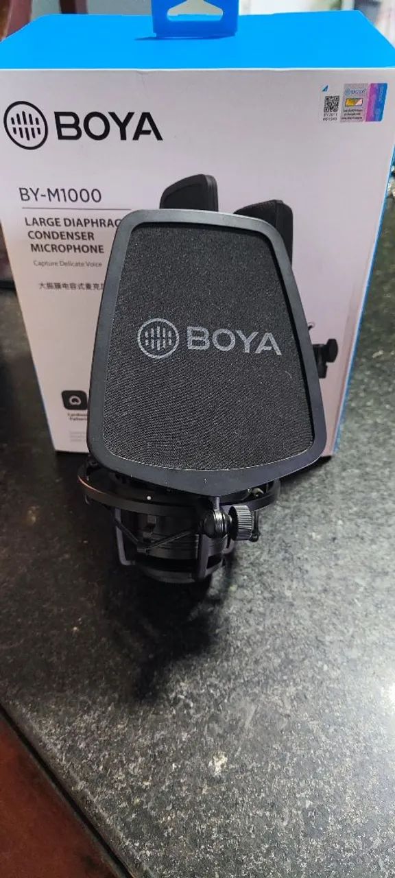 Microfone Condensador Boya BY-M1000 - Foto 4