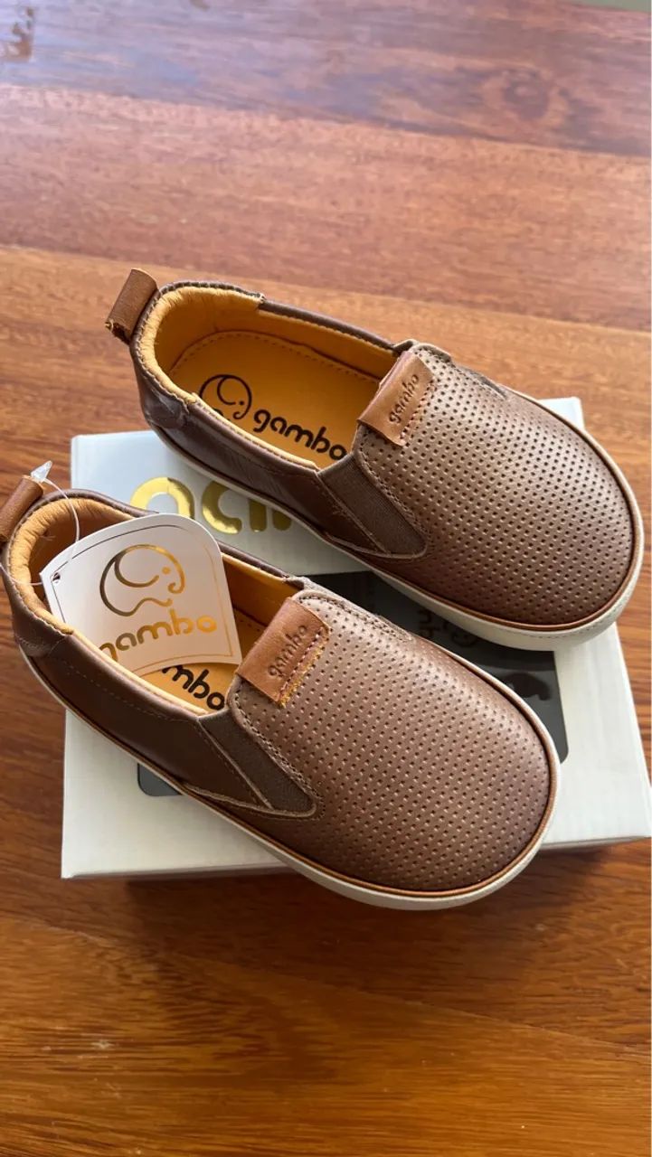 Sapato Infantil Masculino Sapato Gambo Tênis Infantil Menino Em