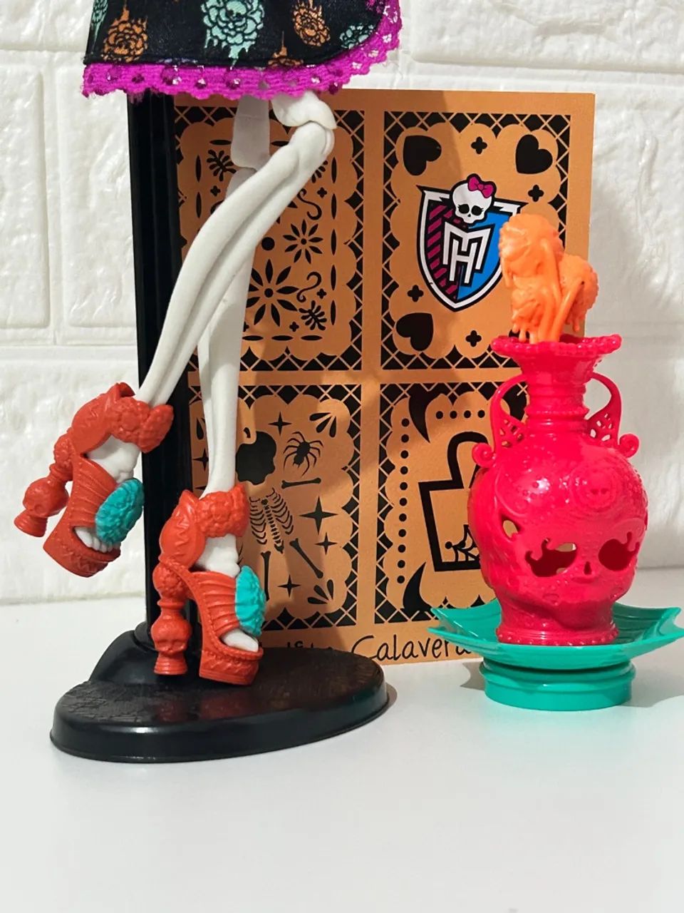 Boneca Monster High Skelita Calavates - ArtClass - Foto 4