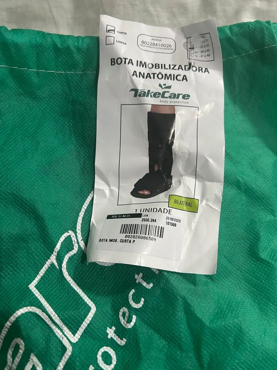 Bota ortopédica imobilizadora  - Foto 5