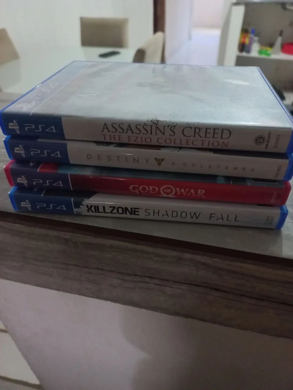 6 Jogos PS4 - Assassin's Creed, Destiny, God of War e Killzone