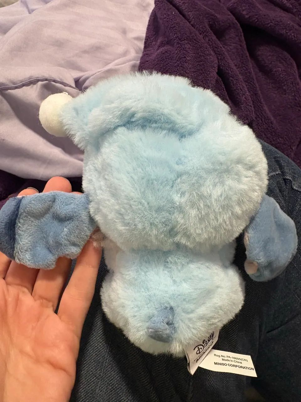 Chaveiro Stitch - Estilo Labubu - Foto 3