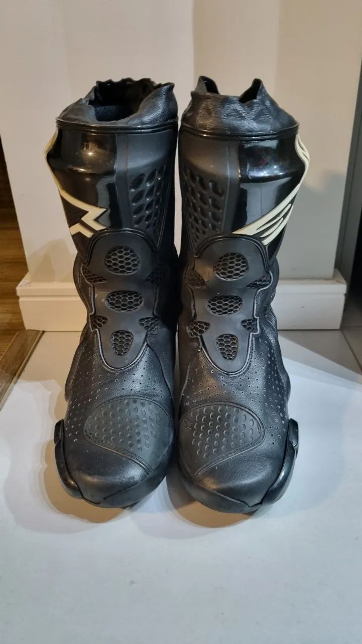 Bota Moto Alpinestars Supertech R Preta Racing Speed - 43 Brasil - Foto 3
