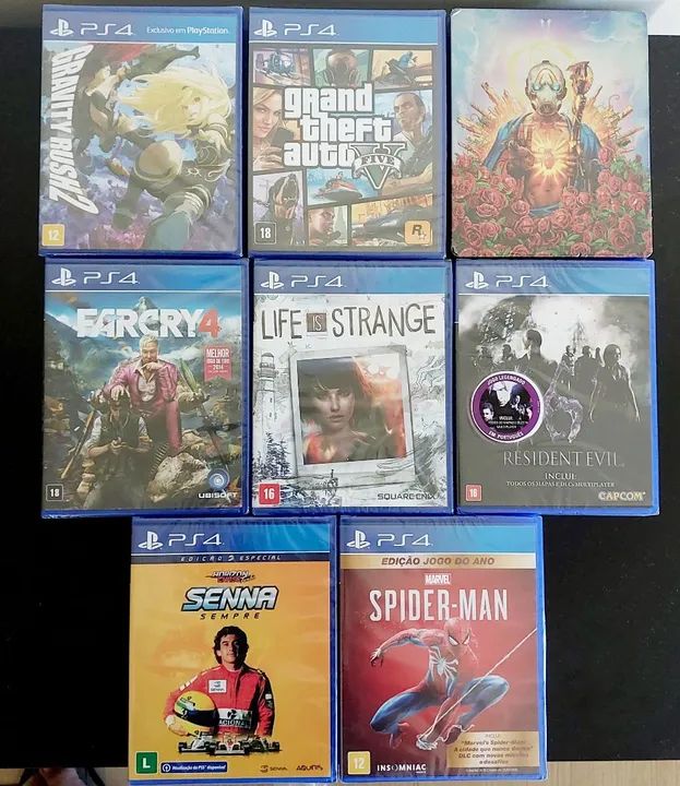 Lacrados Lote de jogos PS4 - Diversos Títulos - Foto 2