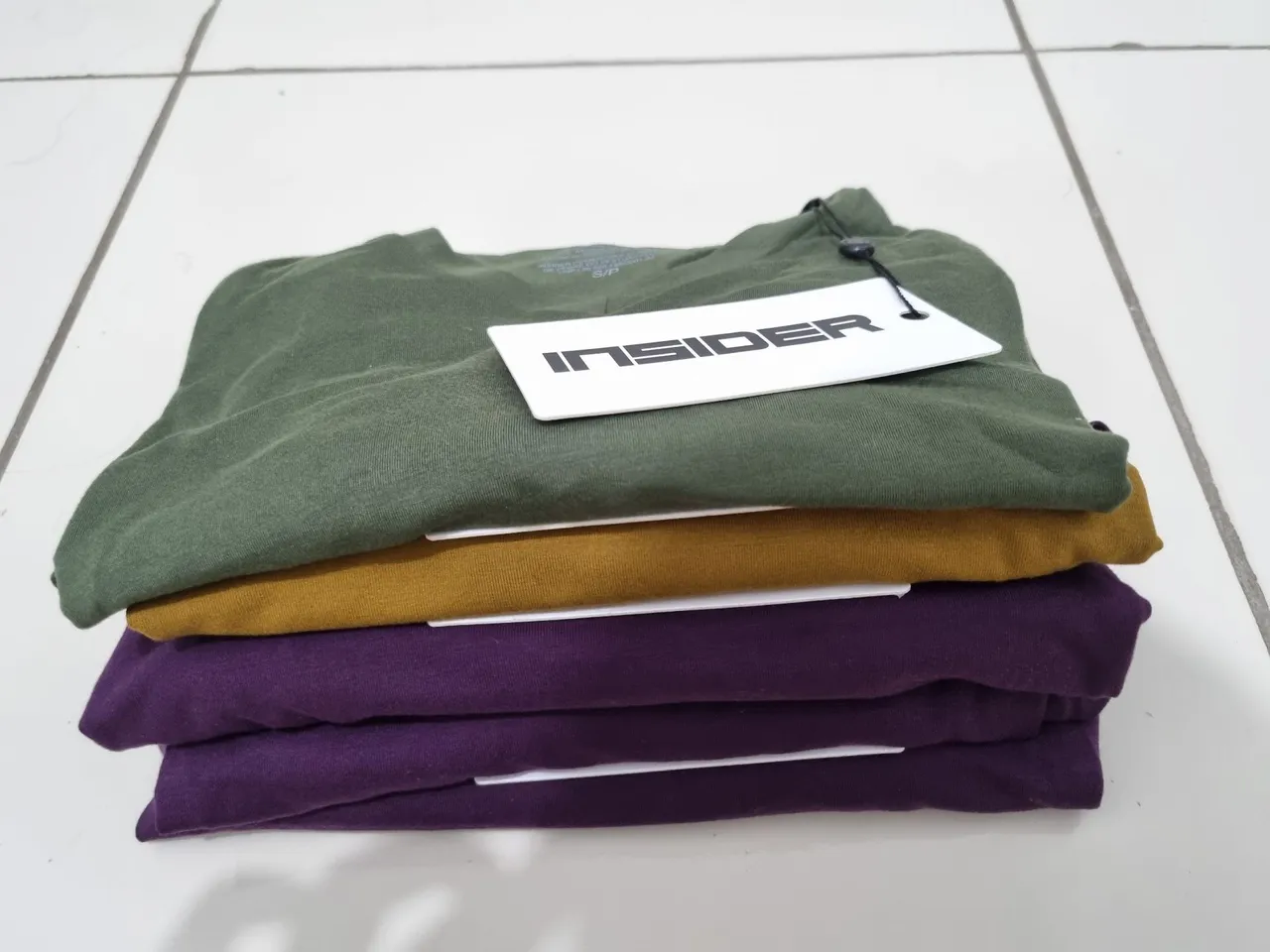 Camisas INSIDER tecnologia antiodor T-shirt / na etiqueta!