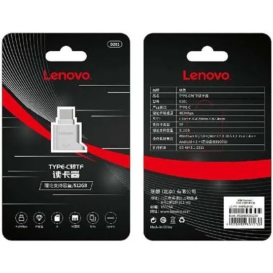 Adaptador USB-C para Cartão Micro SD - Lenovo - Foto 3