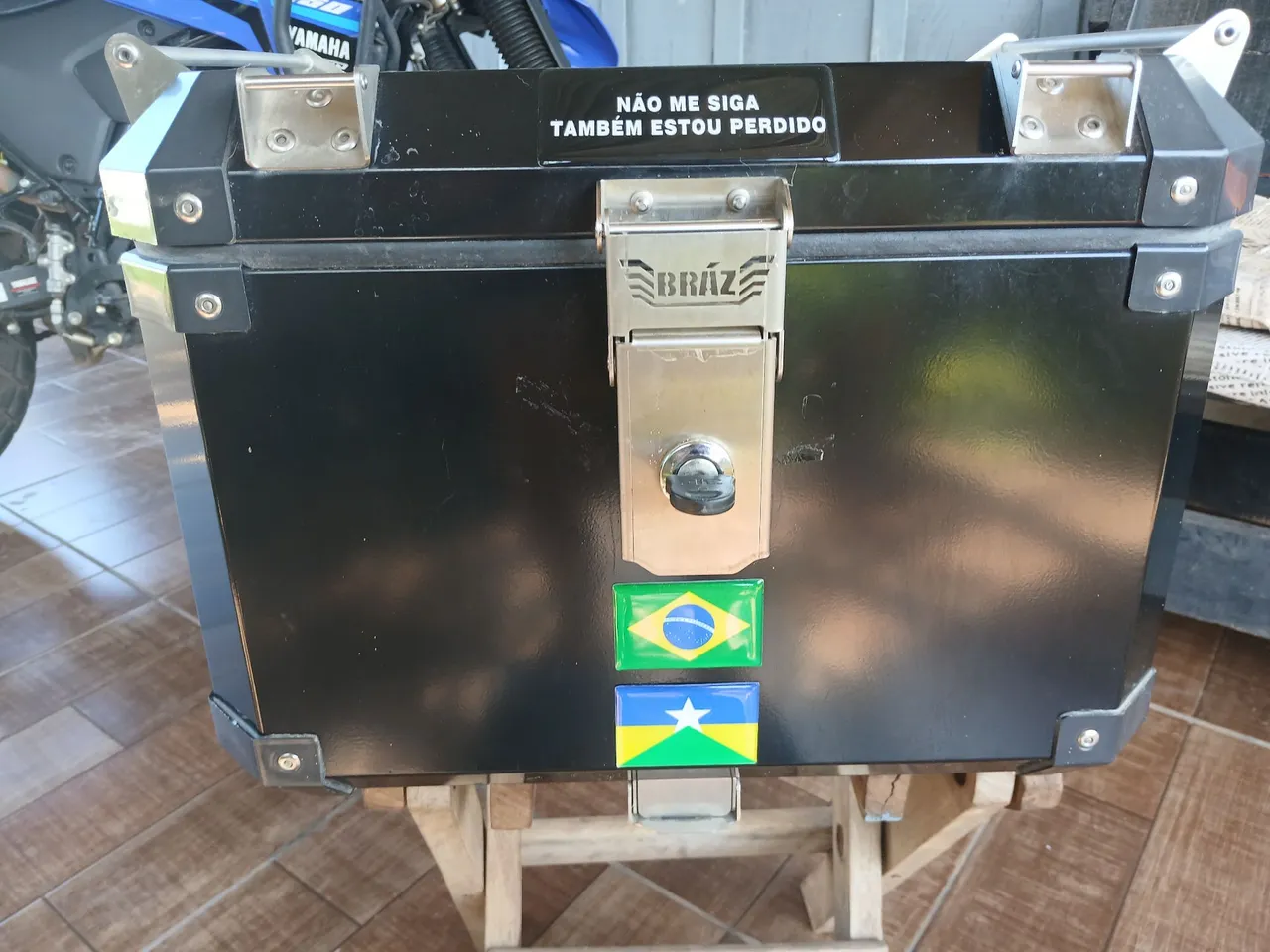 Baú Bráz Aluminio 43 litros