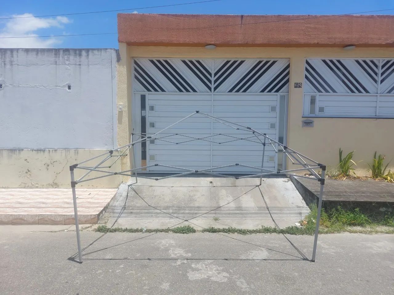 Estrutura de barraca 