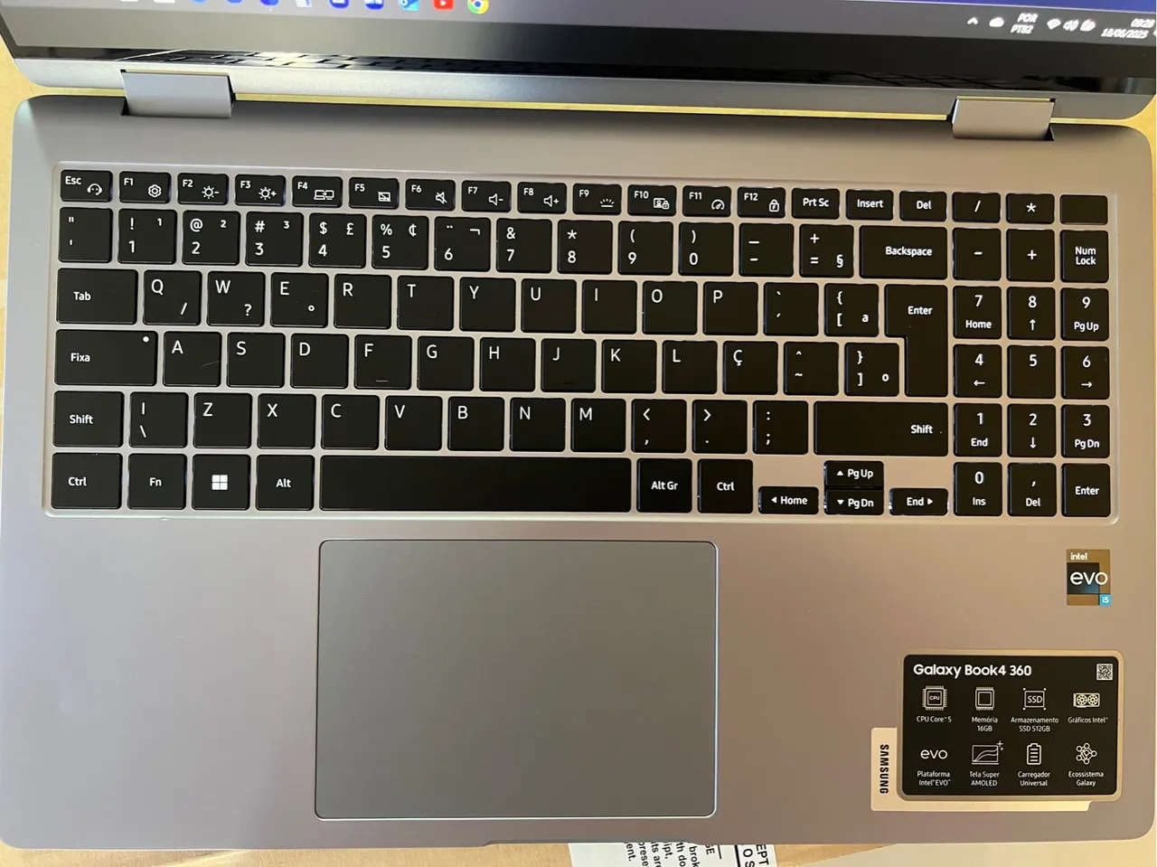 Notebook Samsung Galaxy Book4 360 - Intel EVO