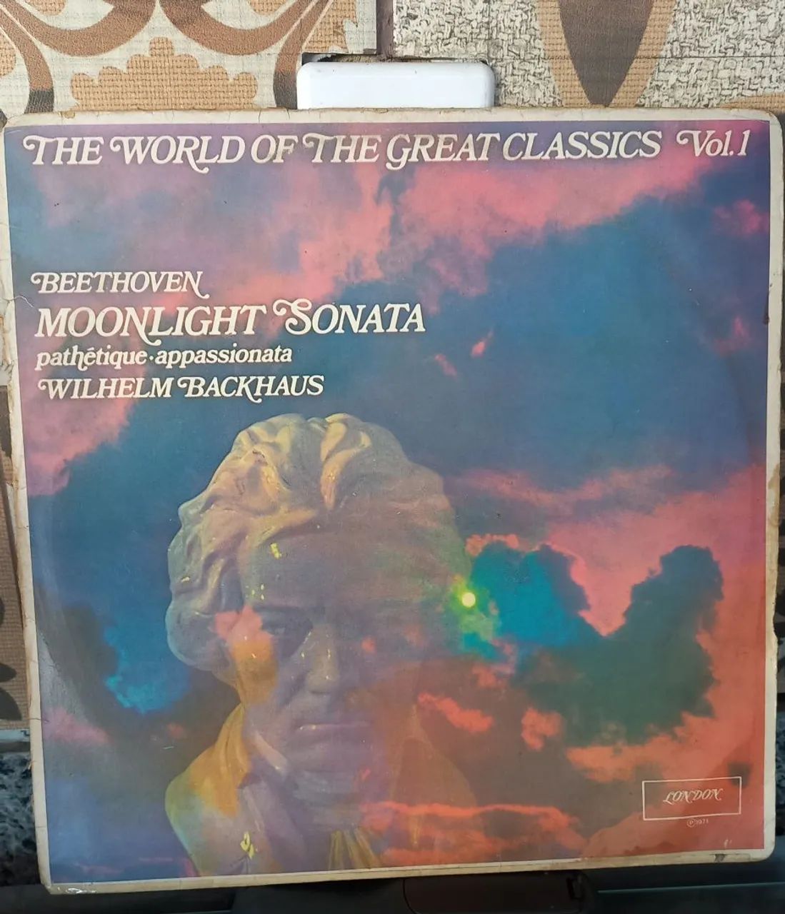 Disco de Vinil - Beethoven - Moonlight Sonata