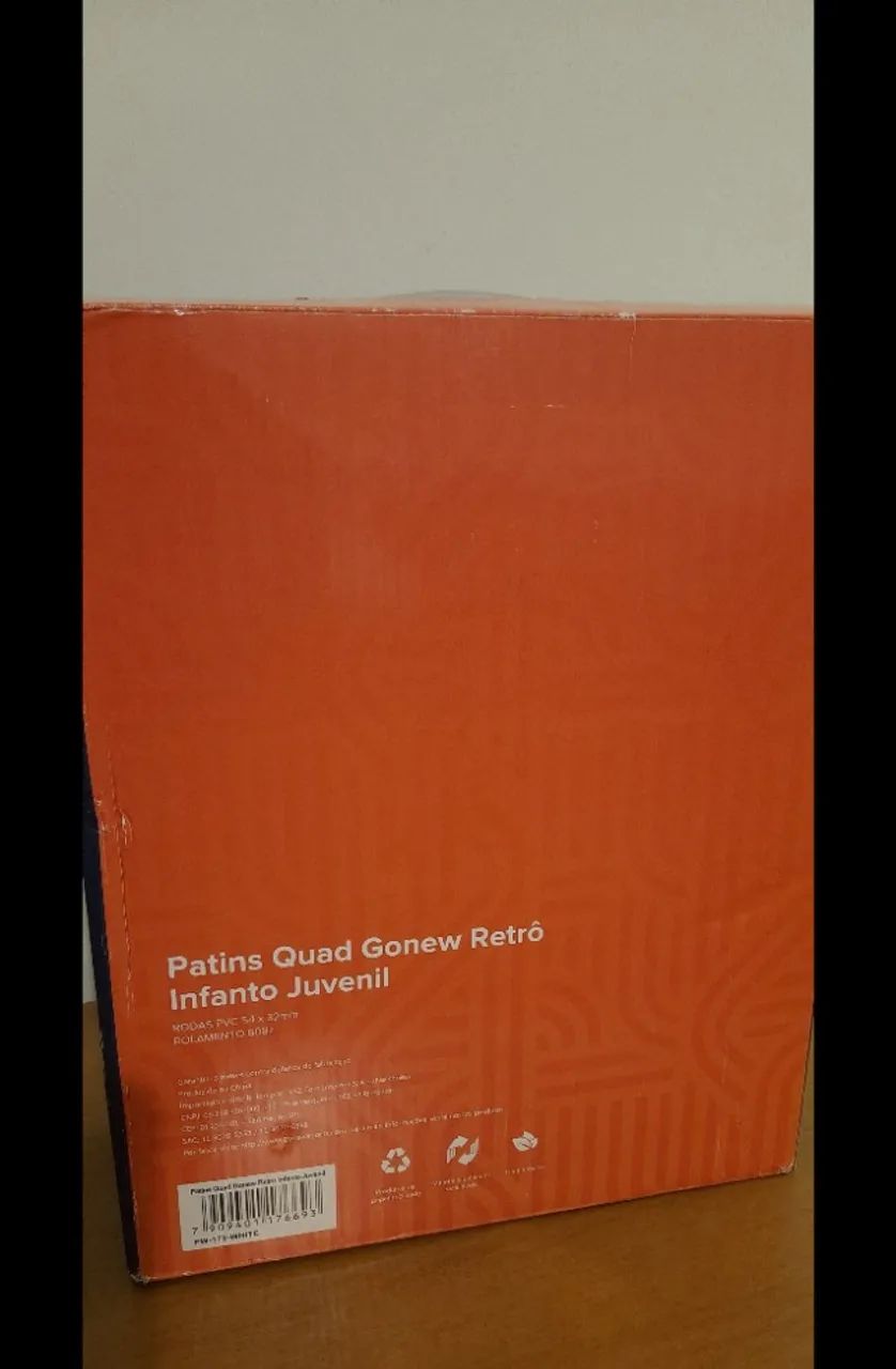 Patins QUAD GONEW RETRÔ INFANTO JUVENIL - Foto 2