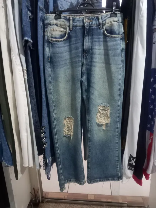Calça Jeans Destroyed
