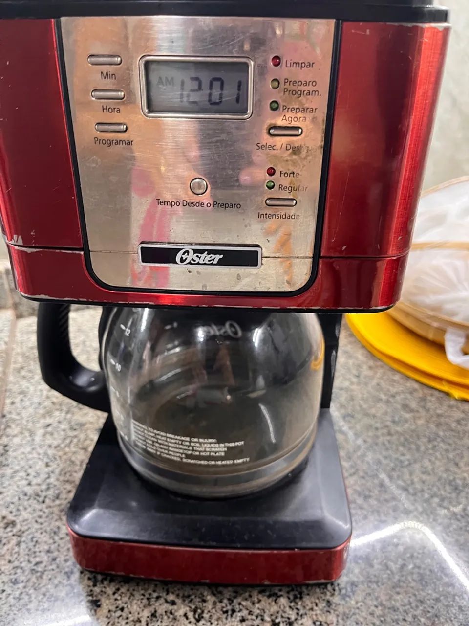 Cafeteira Elétrica Oster Vermelha - Foto 3