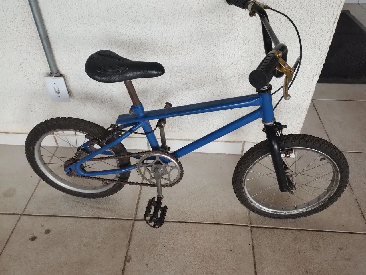 Bicicleta Infantil Azul - Foto 2