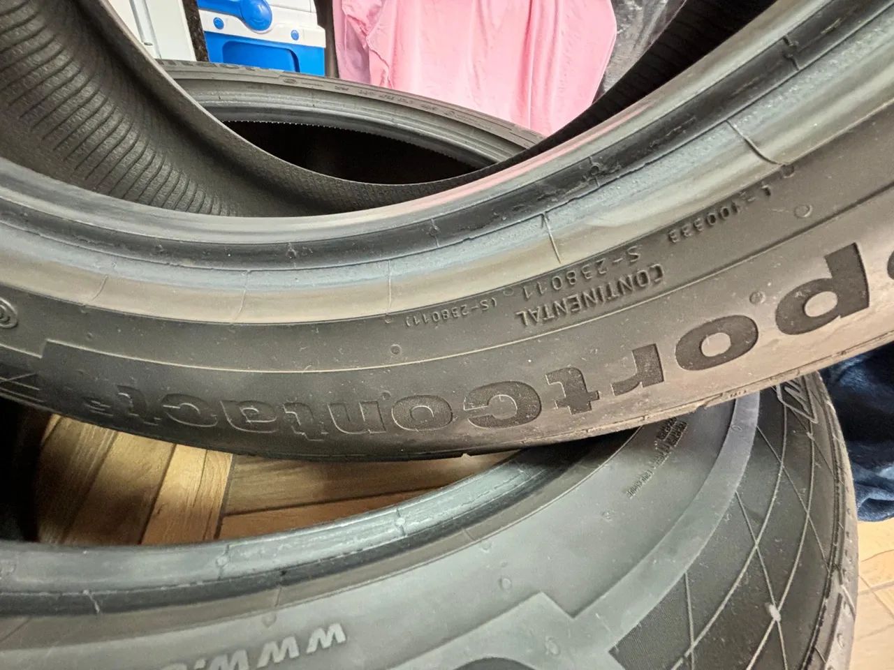 Pneus Continental R19 seminovos - Foto 3