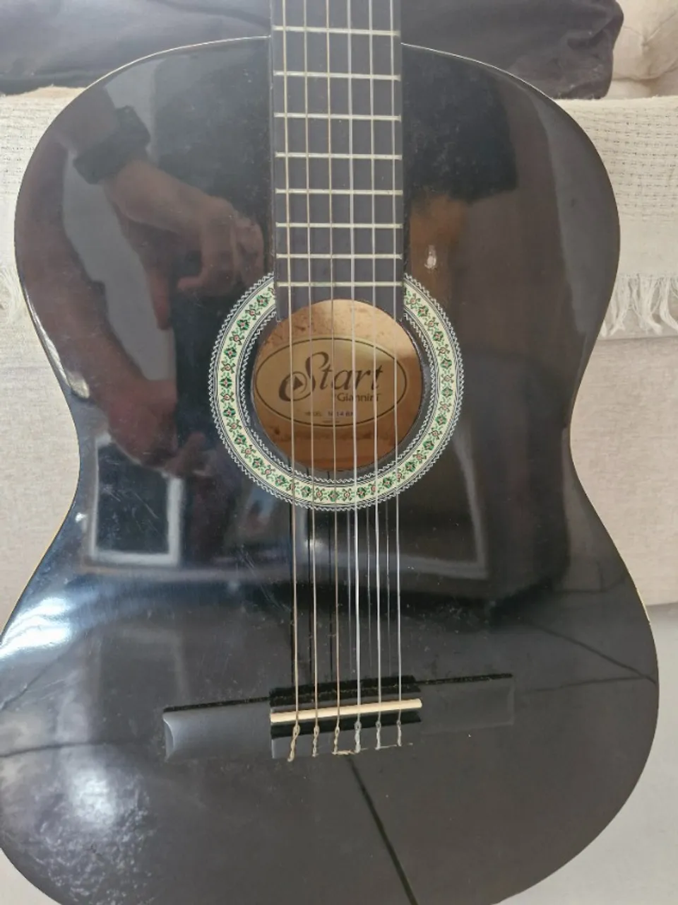 Violão Start by Giannini N-14 BK Preto - com capa