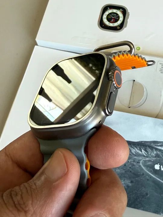 Apple Watch ultra novíssimo completo com caixa e tudo