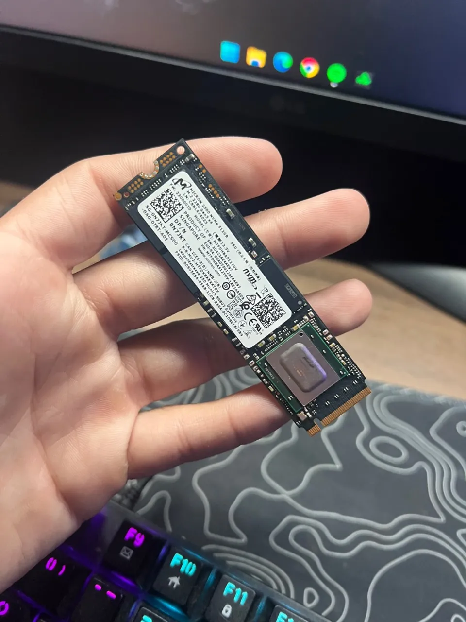SSD Micron 2300 NVMe 512GB