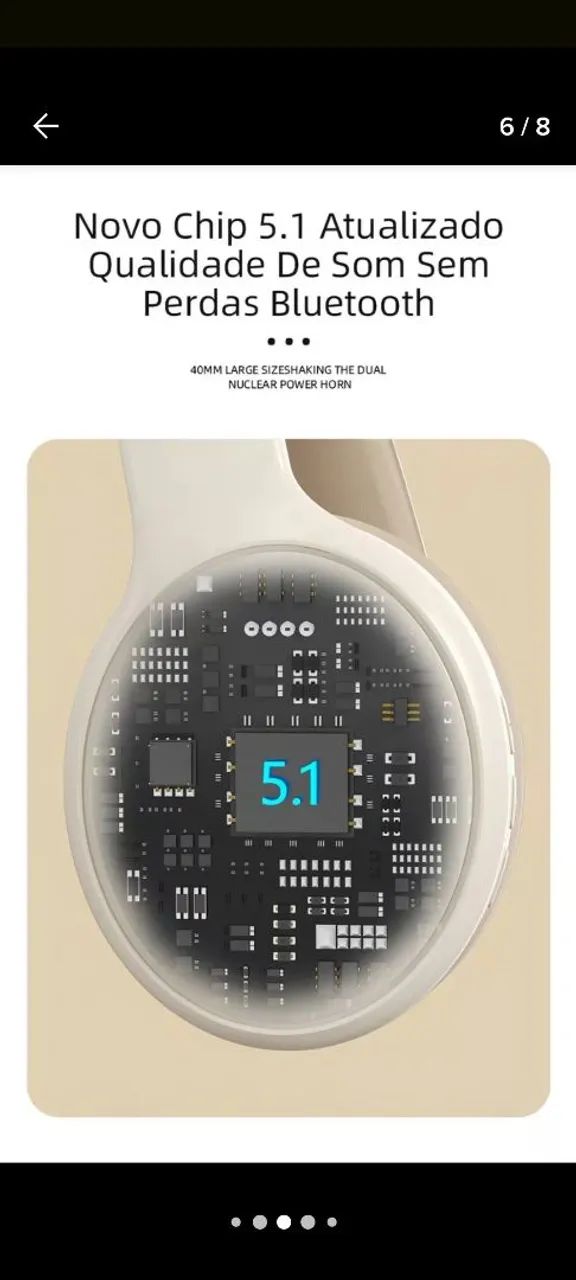 Headphone Bluetooth Lenovo Th30 Thinkplus<br>Cor Preto - Foto 2