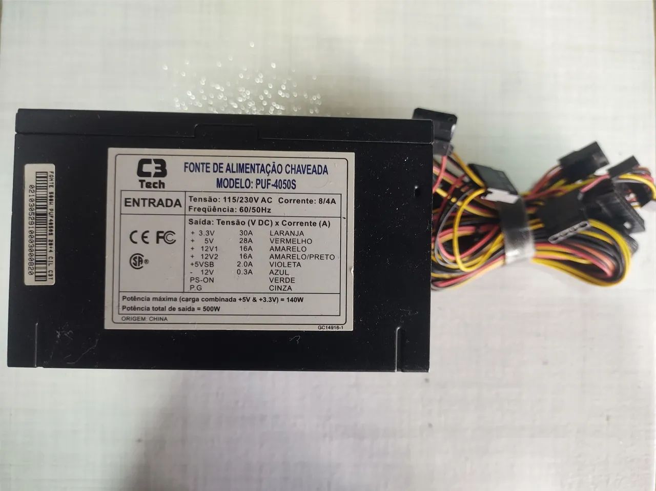 Fonte de Alimentação Chaveada 500W