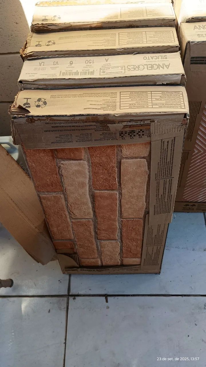 Vende se sete caixas de piso cerâmico  - Foto 3