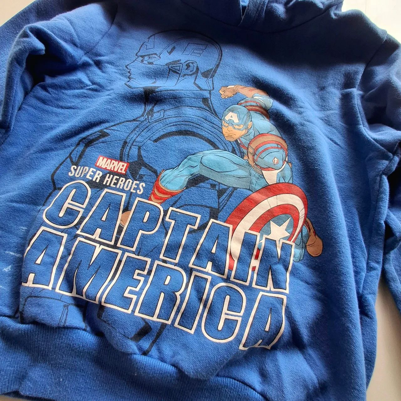 Casaco Moletom Infantil Moletom Captain Marvel Captain Marvel