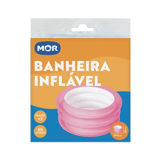Mor - Banheira Inflável 80L Sortido - Foto 2