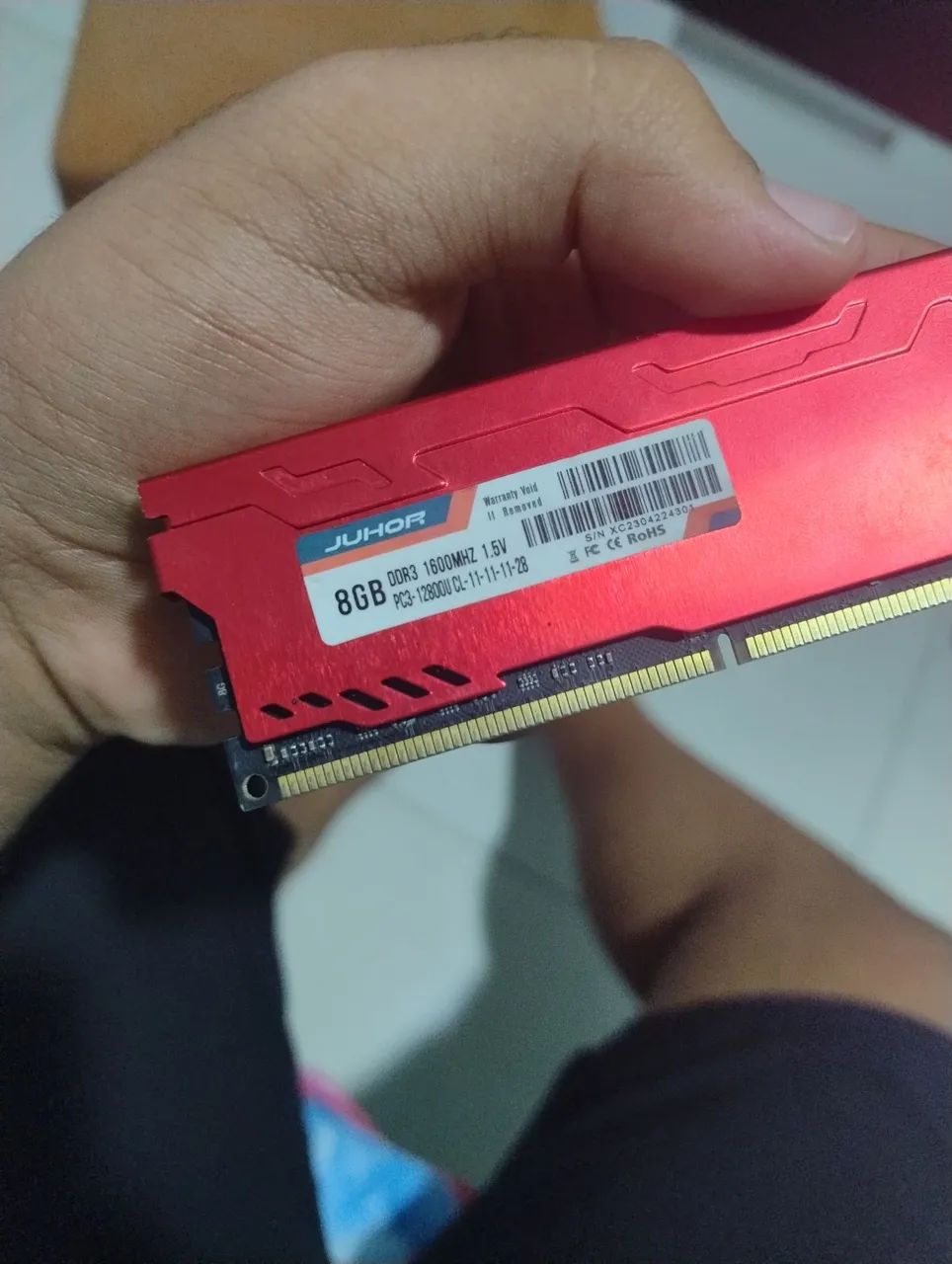 Memória ram 8gb64263932776195121