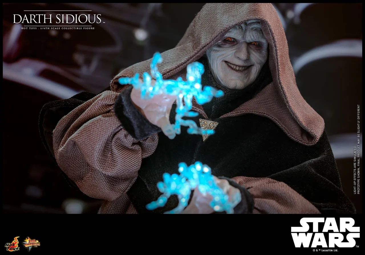 Hot Toys Darth Sidious Lacrado - Hobbies e coleções - Planalto