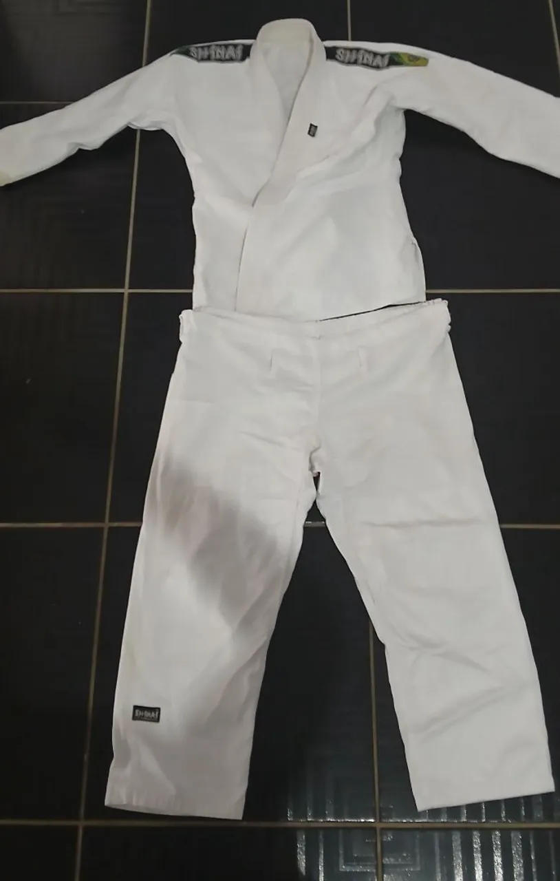 Kimono Jiu-Jitsu/judô Shinai - Branco